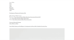 Desktop Screenshot of liamgillick.info